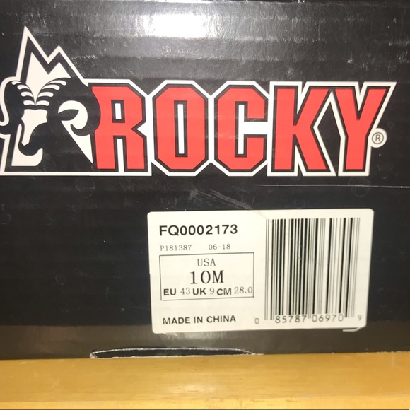 NWT Rocky Alpha Force Waterproof Work Boots. Sz 10 - Picture 6 of 7